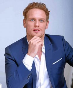 Classy sam heughan paint by number