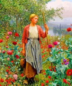 Daniel Ridgway Poppies paint by numbers