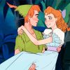 Disney Couple Peter And Wendy paint by number