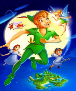 Disney Peter Pan paint by number