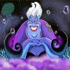 Disney Ursula Witch paint by number