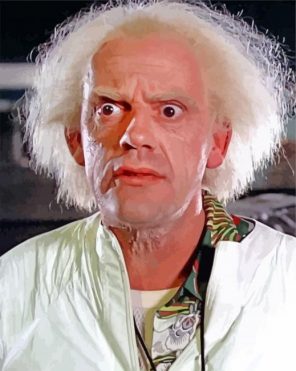 Dr-Emmett-Brown-Actor-paint-by-number