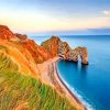 Durdle Door Dorset England paint by numbers