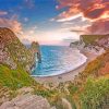 Durdle Door Seascape paint by number