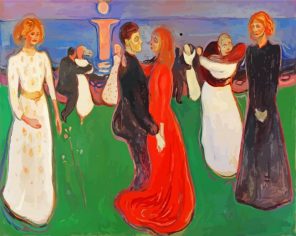 Edvard Munch The Dance Of Life Paint By Number