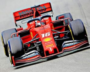 Formula One Car paint by numbers