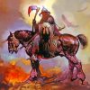 Frank Frazetta death dealer paint by number