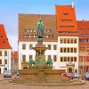 Freiberg town paint by number