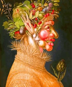 Giuseppe Arcimboldo Summer paint by number