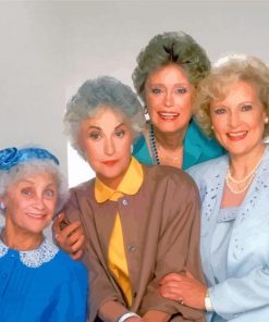 Golden Girls Actresses Paint by numbers