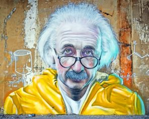 Graffiti-Of-Albert-Einstien-paint-by-numbers