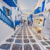 Mykonos Greece paint by numbers