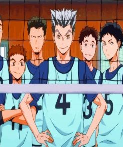 Haikyu Anime paint by number