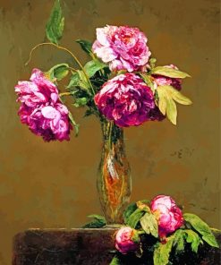 Henri Fantin Flowers Vase Paint by numbers