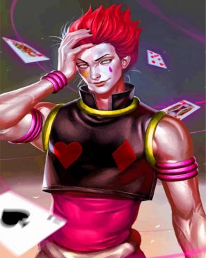 Hisoka Hunter X Hunter Anime Paint by numbers