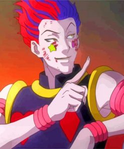 Hisoka Morow Anime Character paint by number