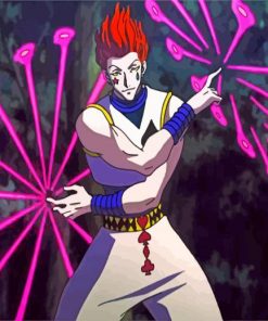 Hisoka Morow Hunter x Hunter paint by number