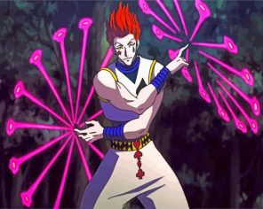 Hisoka Morow Hunter x Hunter paint by number