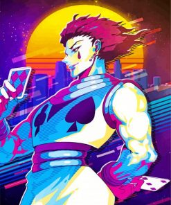 Hisoka The Magician Art paint by number