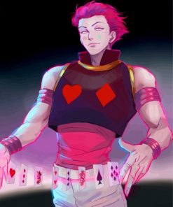 Hunter X Hunter Anime Hisoka paint by numbers