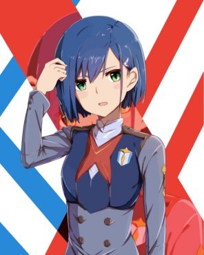 Ichigo-darling-in-the-franxx-Anime-paint-by-numbers