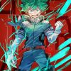 Izuku Midoriya Deku paint by number