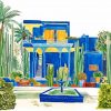 Jardin Majorelle Morocco paint by number