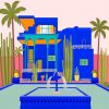 Jardin Majorelle Illustration paint by number