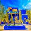 Jardin Majorelle paint by number