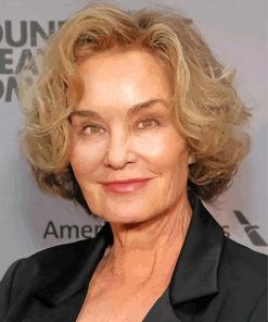 Jessica lange Actress paint by number