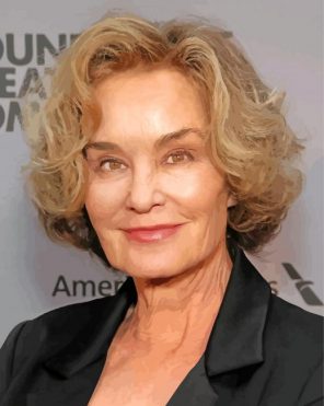 Jessica lange Actress paint by number