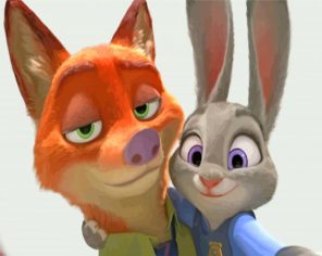 Judy Hoops And Nick Widle paint by numbers