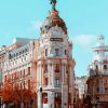 Metropolis Building Spain paint by numbers