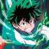 Mha Izuku Midoriya paint by number