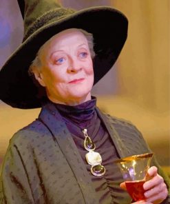 Minerva Mcgonagall Harry Potter paint by number