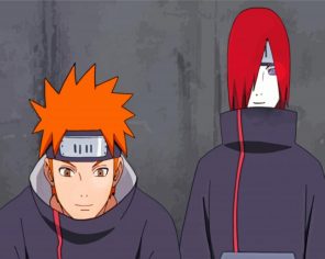 Nagato And Yahiko paint by number