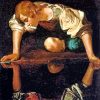 Narcissus Caravaggio paint by number