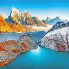 Nepal gokyo lake paint by numbers