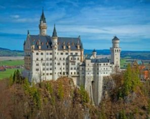 Neuschwanstein Castle paint by numbers