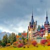 Peles castle Sinaia paint by number