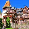 Pelisor Castle Sinaia paint by numbers