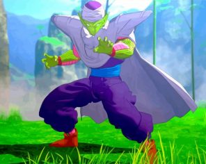 Piccolo Dradon Ball paint by numbers