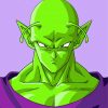 piccolo Dragon Ball Z paint by number