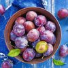 Plums Fruit paint by number