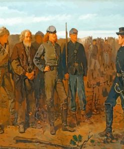 Prisoners from the Front winslow homer paint by number