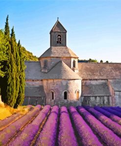 Provence Lavender House Paint by numbers