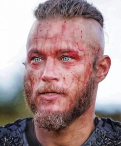 Ragnar Vikings paint by number