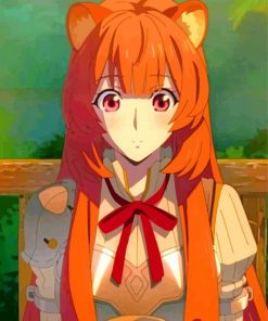 Raphtalia Shield Hero paint by numbers