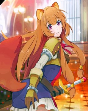 Raphtalia The Rising of the shield hero paint by number