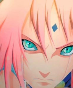 Sakura Haruno paint by numbers